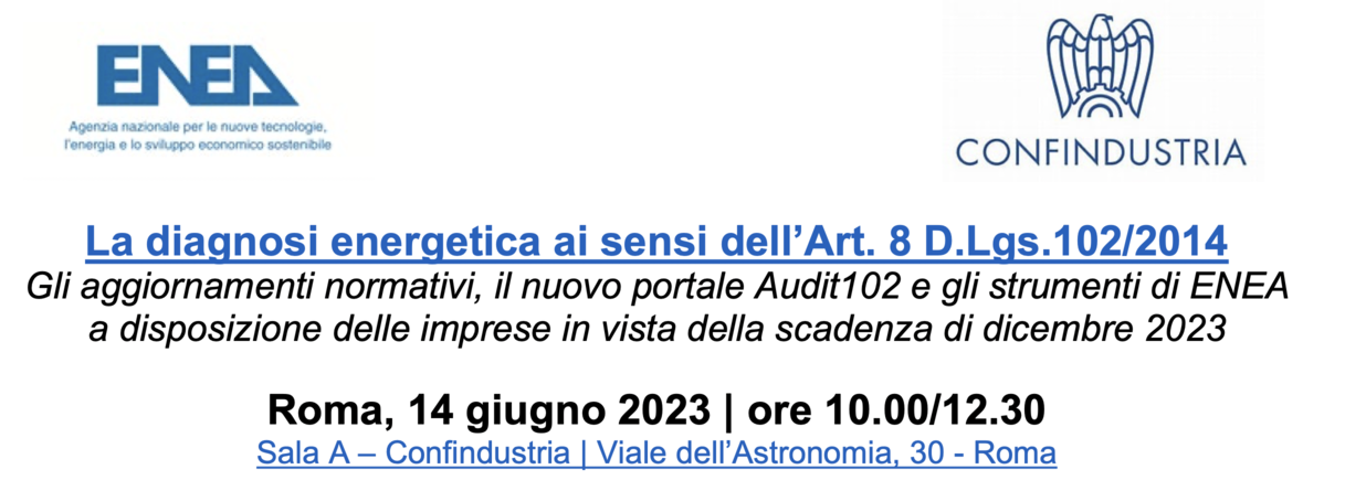 La diagnosi energetica ai sensi dell’Art. 8 D.Lgs.102/2014